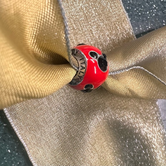 Mickey Mouse charm with jewels as Mickey head - Picture 5 of 5